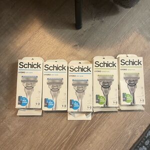 5 boxes schick Hydro Razors 5 blades new